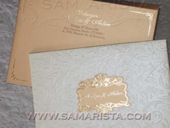 Kartu Undangan Pernikahan Samarista Bandung